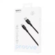 Кабель зарядный Proove Rebirth Type-C 2.4А 1м Black - изображение 3