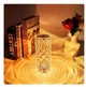 Ночник лампа RGB настільна Rose Diamond Table Lamp LED світильник кристал із USB-зарядкою та пультом ромб - зображення 1