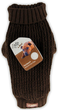 Sweter All For Paws Knitted Dog Sweater Fishermans M 30.5 cm Brown (0847922052904) - obraz 1