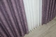Комплект готовых штор VR-Textil Лен мрамор Pavliani № 1171ш Фиолетовый 150х270 см 2 шт (33-0007) - изображение 7