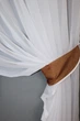 Кухонный комплект VR-Textil № 062к шторка с ламбрекеном белый с коричневым 200х170 см (52-0320) - изображение 3