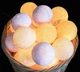 Гирлянда из ниточных шариков CBL Purple Yellow 20 шт, 3.7 м - изображение 2