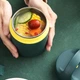 Комплект термосумка и ланч бокс - термо супница Food 490 мл, зеленый - изображение 2