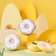 Круглий ланч бокс із приладами Donut 1000 мл, жовтий - зображення 6