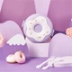 Круглый ланч бокс с приборами Donut 1000 мл, фиолетовый - изображение 3