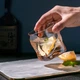 Низкий стакан для виски Old Fashion Wave 250 мл, янтарная - изображение 8