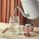 Стеклянный термос с двойными стенками для чая Infuser 280 мл, розовый - изображение 9