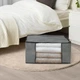Коробка складна для зберігання промов 60*45*30 см Stenson TD00554 (grey) - зображення 3