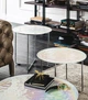 Стол журнальный VINYL Cattelan Italia Murano Madreperla glass, 08 chrom - изображение 2