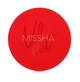 Тональный кушон для лица с матовым финишем MISSHA Velvet Finish Cushion SPF50+/PA+++ №21 15 мл (8809581452558) - изображение 1