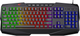 Klawiatura przewodowa Havit KB878L RGB Czarna (6939119046088) - obraz 1