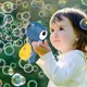 Детский генератор мыльных пузырей Динозавр Bubble Machine Дракон, синий - изображение 5