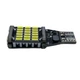 Светодиодная лампа с цоколем T15 W16W 12V-24V белый 2шт 45 SMD - изображение 2