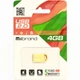 Флешка для ноутбука Flash Mibrand USB 2.0 Lynx 4Gb Gold (MI2.0/LY4M2G) - изображение 2