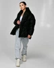 Жіноча куртка з поясом X-Woyz LS-8881-81 L чорний - изображение 6