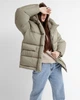 Жіночий пуховик oversize X-Woyz LS-8917-1 L оливковий - изображение 4