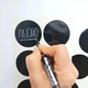 Набор пластиковых емкостей для сыпучих с наклейками (10 шт.) (Kit-10-black-N) - изображение 10