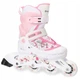 Детские ролики Raven Laguna White/Pink размер 30-33 (smj3698) - изображение 1