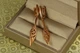 Серьги подвески Xuping Jewelry витая сосулька 5.7 см золотистые - изображение 2