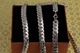Цепь Xuping Jewelry плотная панцирная з огранкою 60 см 8 мм серебристая - изображение 2