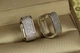 Сережки Xuping Jewelry квадратні кільця 1.8 см сріблясті - зображення 2