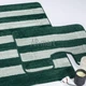 Набор ковриков в ванную комнату Confetti Saidtex 8352 Hunter Green 60х100 и 60х50 см Зеленый+Оливковый - изображение 7