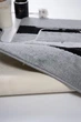 Набор ковриков в ванную комнату Confetti Saidtex 8352 Platinum 60х100 и 60х50 см Серый - изображение 5