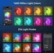 Бездротова мінірозумна смарт-колонка 4в1 з блютузом Bluetooth Conch Music Light, 256 режимів освітлення - зображення 5