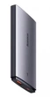 Зарядний пристрій Baseus GaN5 Pro Ultra-Slim 65W (2 порти C+U) з кабелем 100W (CCGP150113) сіре - зображення 4