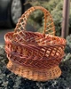 Пасхальная корзина из лозы Коричневая - изображение 4