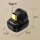 Магнитный адаптер USB4 Type-C female - Type-C male 100W 8K/60Hz угловой 180 градусов (MATCMF180) - изображение 8
