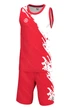Баскетбольна форма RIGO CHAMPION Red-White XL - зображення 1