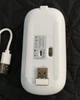 Безшумна бездротова миша 2.4G + Bluetooth з акумулятором, з підсвічуванням для ПК, ноутбуків, планшетів, біла - зображення 7