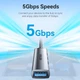 Мини-хаб USB 3.0 на USB 3.0 и 3*2.0 Vention CKOHB 0,15 м - изображение 6
