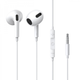 Наушники Baseus Encok 3.5mm lateral in-ear Wired Earphone H17 White - изображение 1
