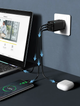 Сетевое зарядное устройство BASEUS GaN5 Pro 65W (2 USB Type-C + USB Type-A) 65Вт PD3.0 QC4.0 + Кабель Type-C - изображение 6