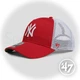 Кепка (тракер) 47 Brand New York Yankees (B-BRANS17CTP-RD) червоно-білий - зображення 1