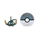 Ігровий набір POKEMON W15 - ТРАББІШ В ПОКЕБОЛІ (ігрова фігурка, покебол) - изображение 2