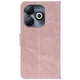 Чохол-книжка Crazy Horse Clasic для Infinix Smart 8 Plus Rose Gold (Front) (55864) - зображення 3