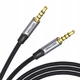 Кабель Vention TRRS 3.5MM Male to Male Aux Cable 2M Gray (BAQHH) (BAQHH) - изображение 1