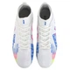 Бутси футбольні з носком Zelart Zoom Run 220918B-1 розмір 40 White-Pink-Blue - зображення 5