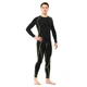 Тайтсы мужские компрессионные Zelart Fit J02K размер 2XL (175-180 см) Black-Green - изображение 8