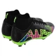 Бутсы футбольные с носком Zelart Zoom Run 220918B-2 размер 45 Black-Green - изображение 4