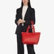 Сумка женская кожаная с двумя парами ручек шоппер средняя Regina Notte Shopper 2771 Красный - изображение 2