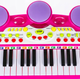 Игровой набор синтезатор пианино с микрофоном табуретом Kinderplay KP8285PIN - изображение 5