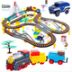 Електрична залізниця з гоночною трасою 2в1 Kinderplay KP0635 - зображення 1