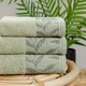 Полотенце махровое Home Line для ванны 70х140 Флора Фисташковое 177670 - изображение 2