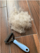 Колтуноріз для видалення підшерстя Single Side Pet Hair Knots Dematting Comb для собак та кішок M pink - зображення 4