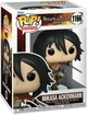 Фігурка Фанко Мікаса Аккерман Атака Титанів №1166 Attack on Titan Mikasa Ackermann Funko 57981 - зображення 1