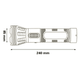 Фонарь аккумуляторный светлодиодный Horoz Electric BEST-5 LED 5W - изображение 5